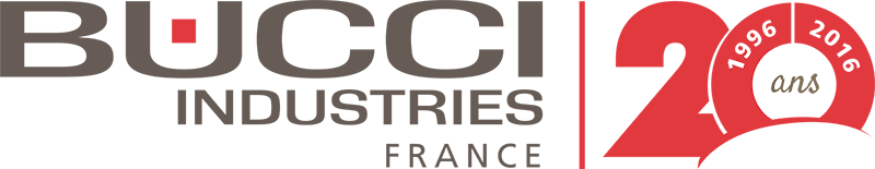 Logo Bucci Industries France, 20 ans